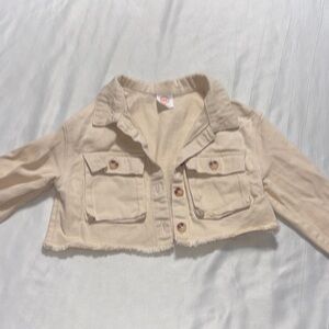 Kids Cream Jacket